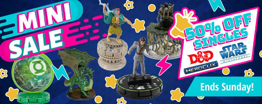Mini Sale singles are 50% off and ends Sunday!