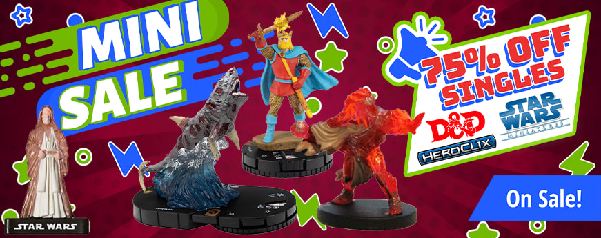 Mini Sale singles are on sale for 75% off now!
