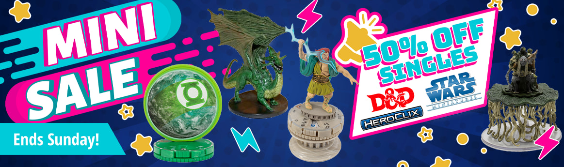 Mini Sale singles are 50% off and ends Sunday!