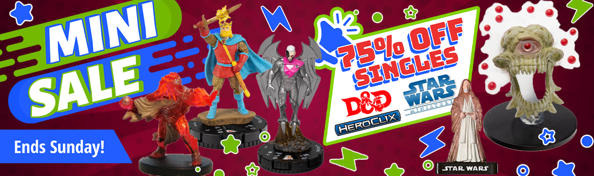 Mini Sale singles are 75% off and ends Sunday!