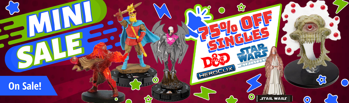 Mini Sale singles are on sale for 75% off now!