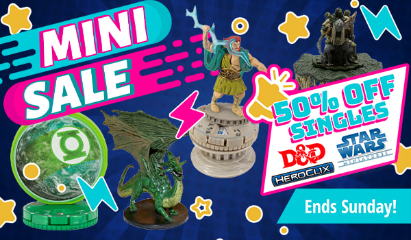 Mini Sale singles are 50% off and ends Sunday!