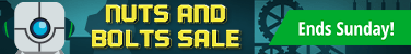 Nuts and Bolts Sale ends Sunday!