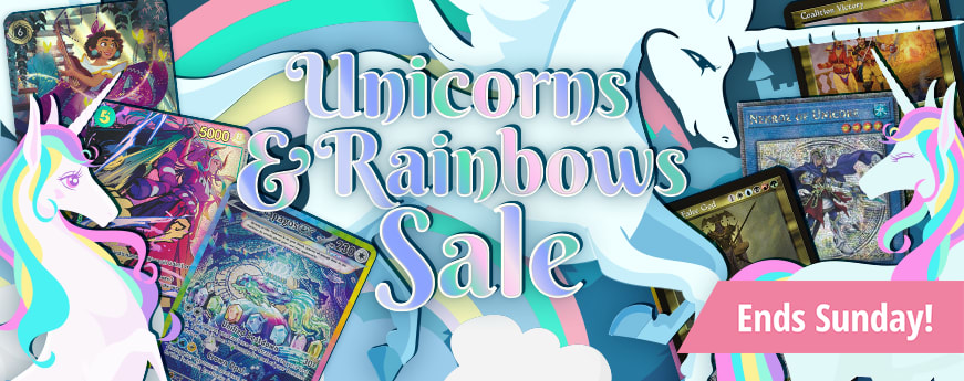 Unicorns & Rainbows Sale ends Sunday!