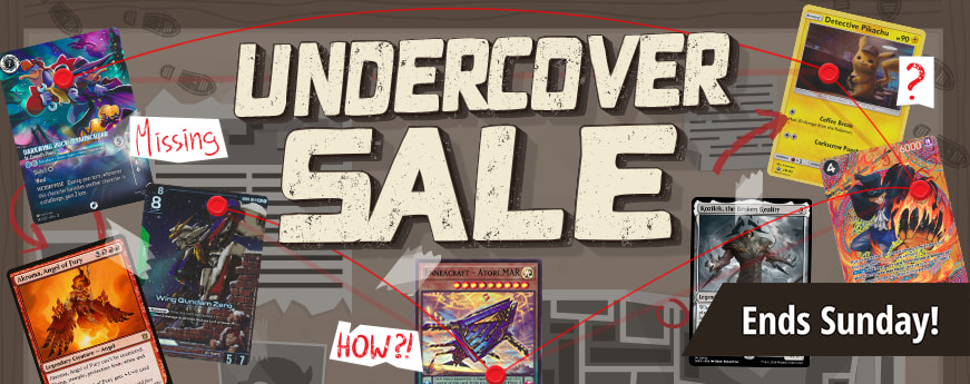 Undercover Sale ends Sunday!