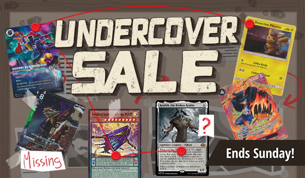 Undercover Sale ends Sunday!