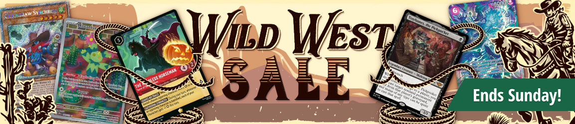 Wild West Sale ends Sunday!
