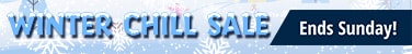 Winter Chill Sale ends Sunday!