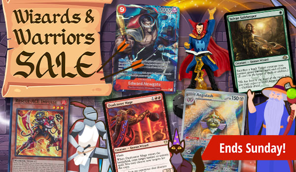 Wizards & Warriors Sale ends Sunday!