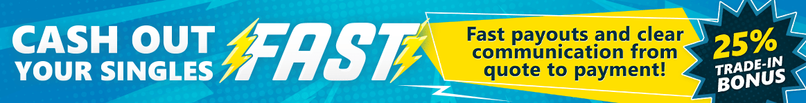 Turn your cards into cash! Maximize your value with our 25% store credit bonus!