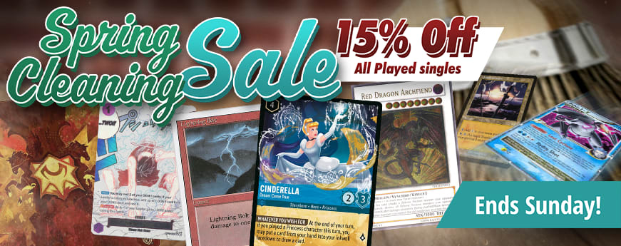 Spring Cleaning Sale ends Sunday!
