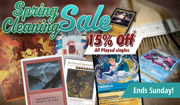 Spring Cleaning Sale ends Sunday!