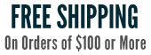 Free Shipping for Orders Over $100