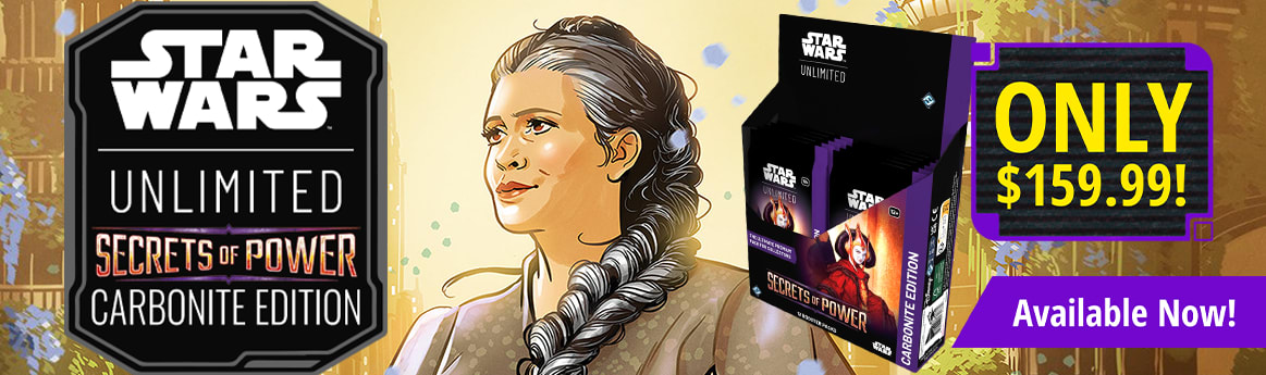 Star Wars: Unlimited - Secrets of Power Carbonite Edition is only $159.99 and available now!