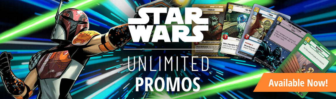 Star Wars: Unlimited Promos available now!