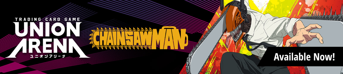 Union Arena Card Game Chainsaw Man is available now!