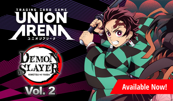 Union Arena Card Game Demon Slayer Volume 2 available now!