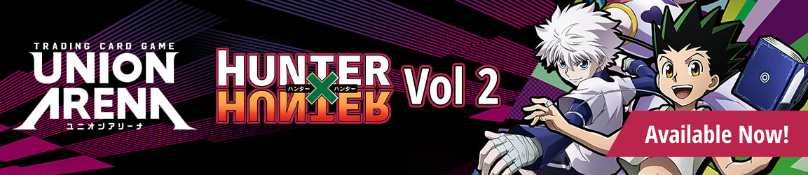 Union Arena Card Game Hunter X Hunter Volume 2 available now!