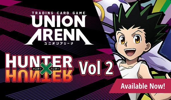 Union Arena Card Game Hunter X Hunter Volume 2 available now!