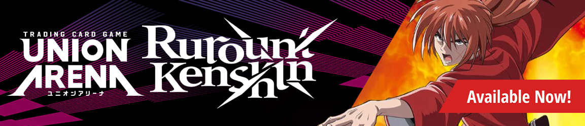 Union Arena Card Game Rurouni Keshin available now!