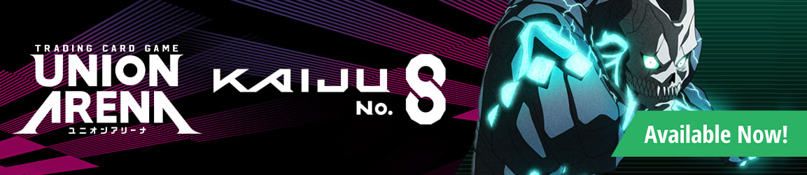 Union Arena Card Game Kaiju No. 8 available now!
