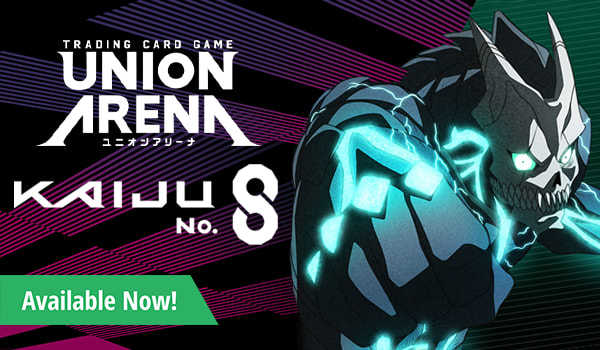 Union Arena Card Game Kaiju No. 8 available now!