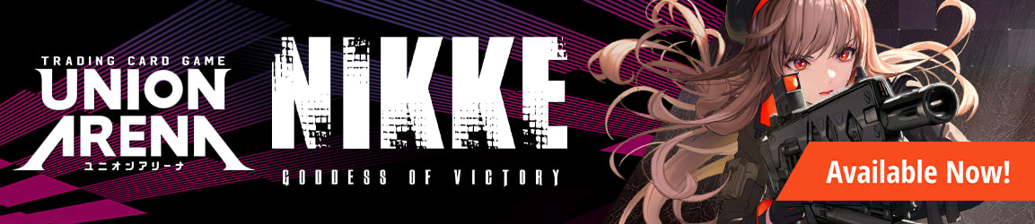 Union Arena Card Game Goddess of Victory: NIKKE available now!
