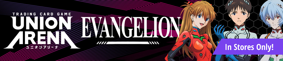 Union Arena Card Game Evangelion is available in-stores now!
