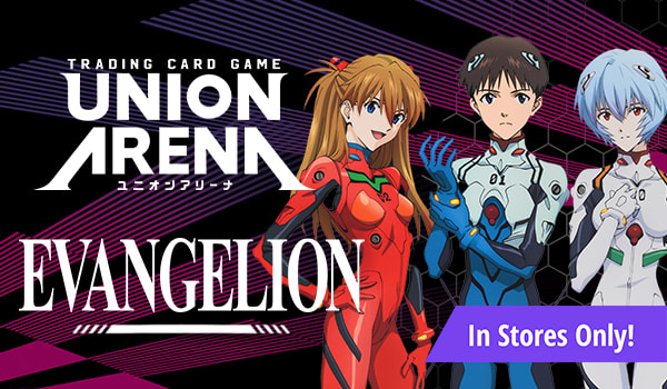 Union Arena Card Game Evangelion is available in-stores now!