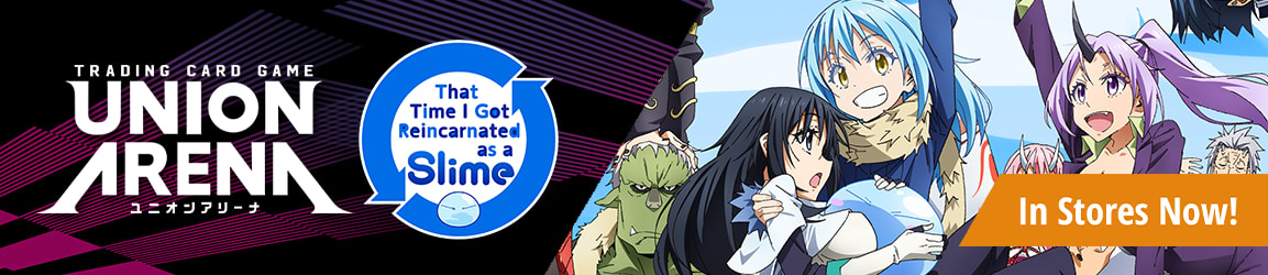 Union Arena Card Game That Time I Got Reincarnated as a Slime is in-stores now!
