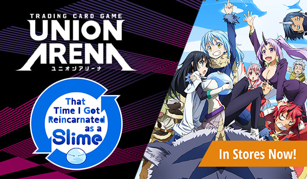 Union Arena Card Game That Time I Got Reincarnated as a Slime is in-stores now!