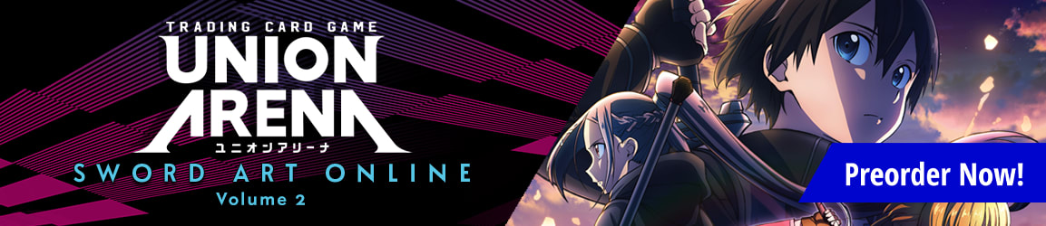 Preorder Union Arena Card Game Sword Art Online Volume 2 today!