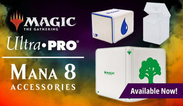 UltraPro MTG Mana 8 supplies available now!