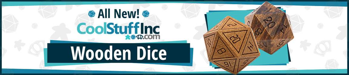 CoolStuffInc Wooden Dice