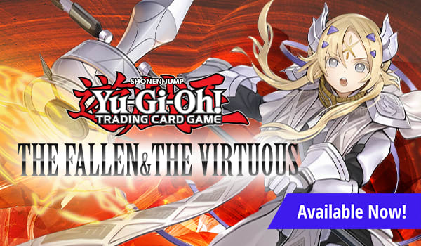 Yu-Gi-Oh! The Fallen And The Virtuous available now!