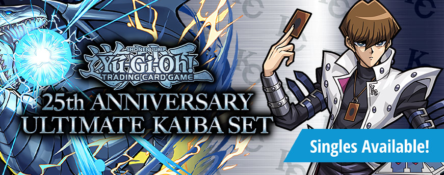 Yu-Gi-Oh! 25th Anniversary Ultimate Kaiba Set singles available now!