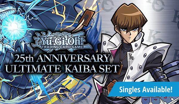 Yu-Gi-Oh! 25th Anniversary Ultimate Kaiba Set singles available now!