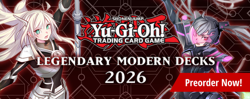 Preorder Yu-Gi-Oh! Legendary Modern 2026 Decks Box Set today!