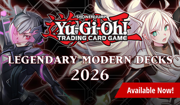 Yu-Gi-Oh! Legendary Modern 2026 Decks Box Set available now!