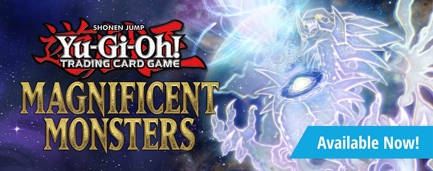 Yu-Gi-Oh! Magnificent Monsters is available now!