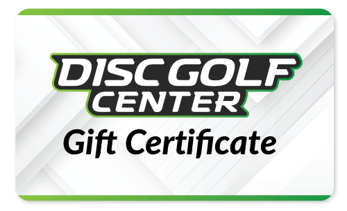 Disc Golf Center Gift Certificates