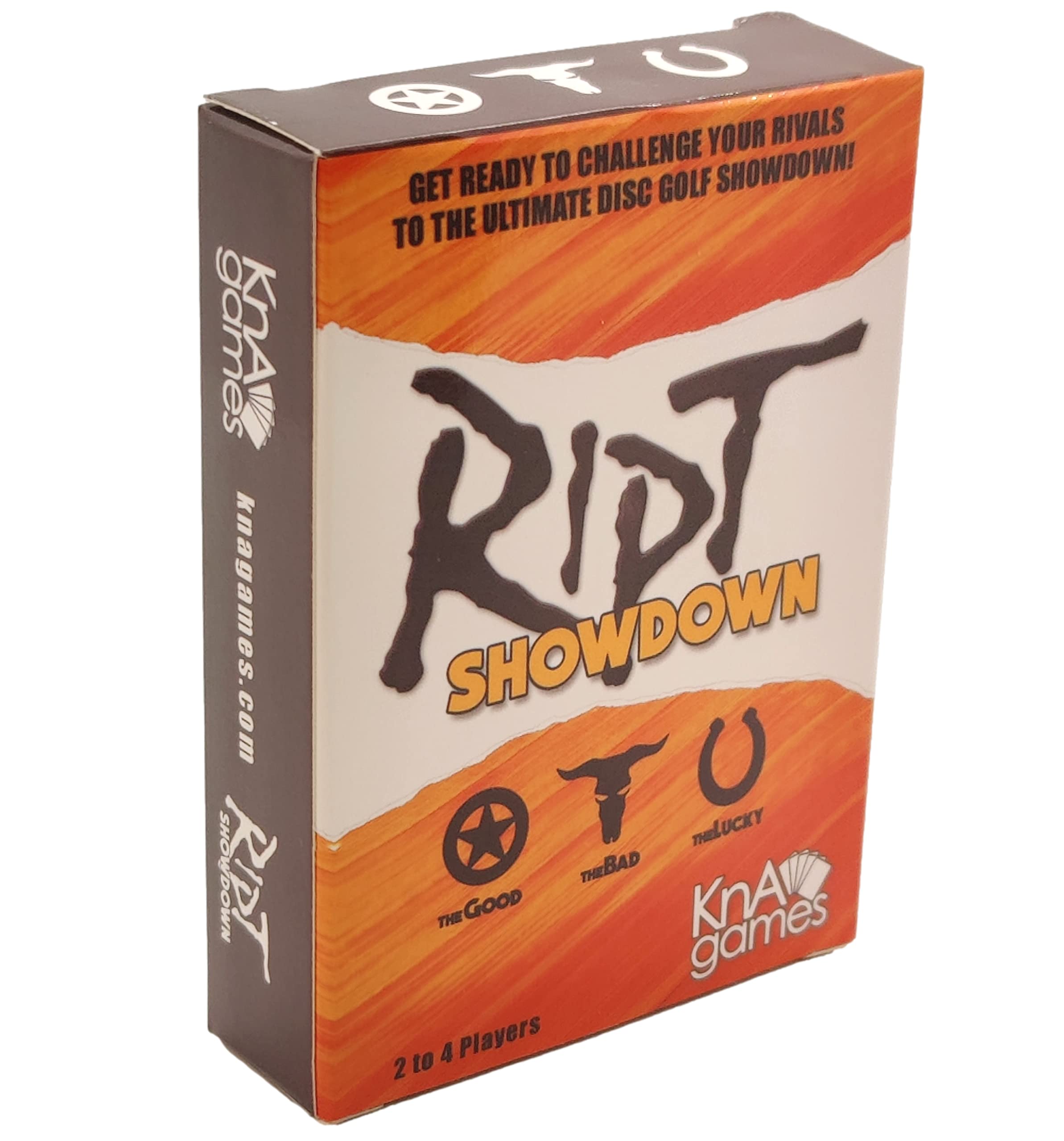 Ript Showdown- Disc Golf Card Game – The Throw Shop