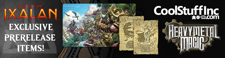 Heavy Metal Magic - Rivals of Ixalan Prerelease Items