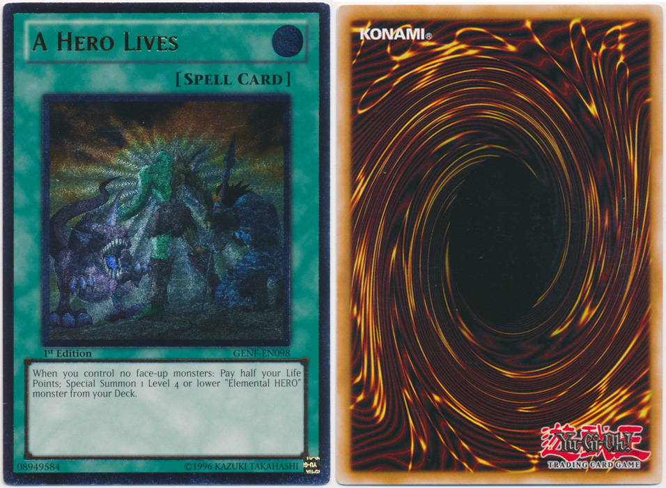 Unique image for A HERO Lives (Ultimate Rare)