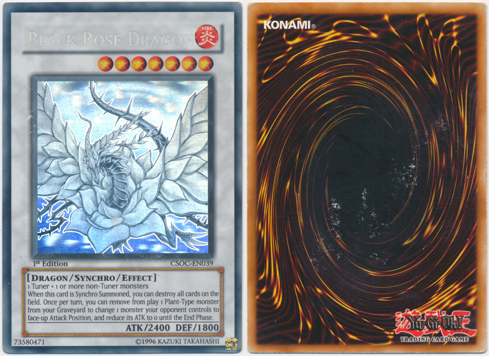 Unique image for Black Rose Dragon (Ghost Rare)