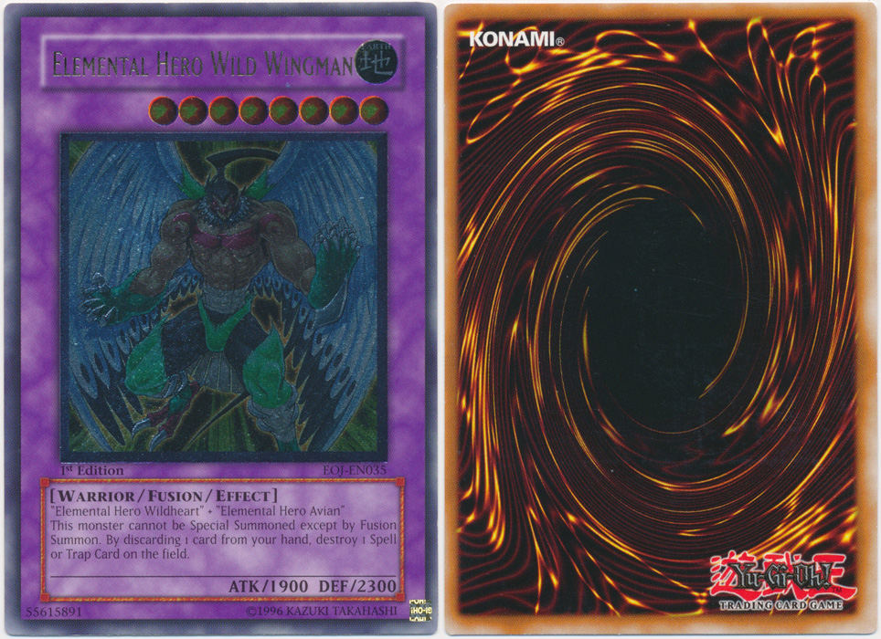 Unique image for Elemental Hero Wild Wingman (Ultimate Rare)