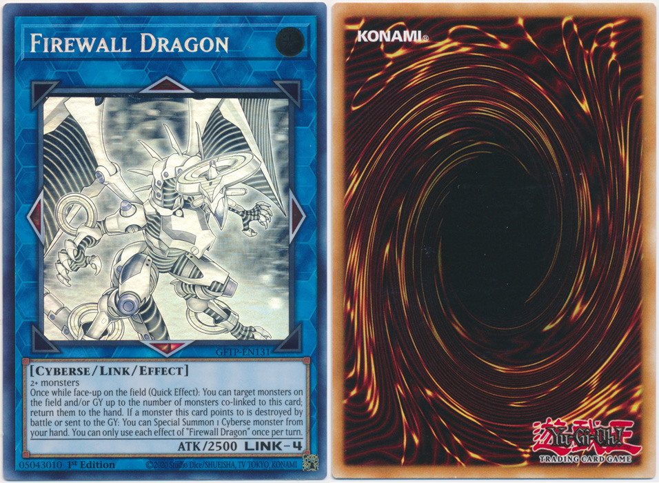 Unique image for Firewall Dragon (alternate artwork)