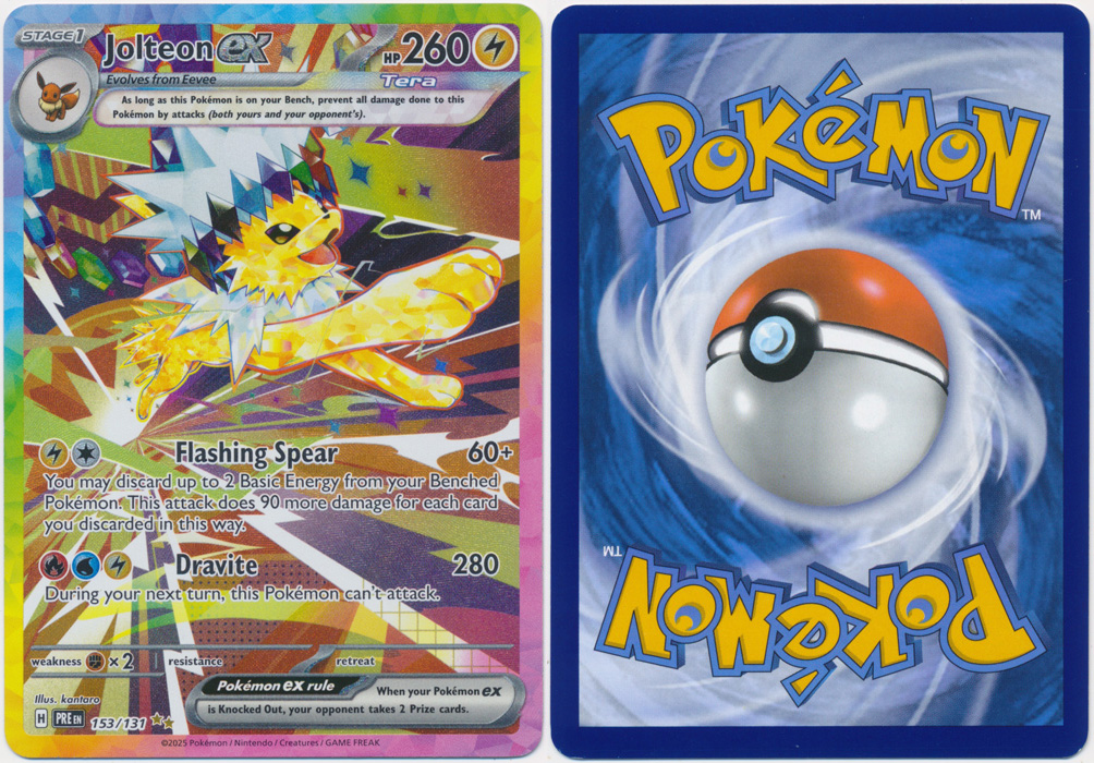Unique image for Jolteon ex (Alt Full Art) - 153/131