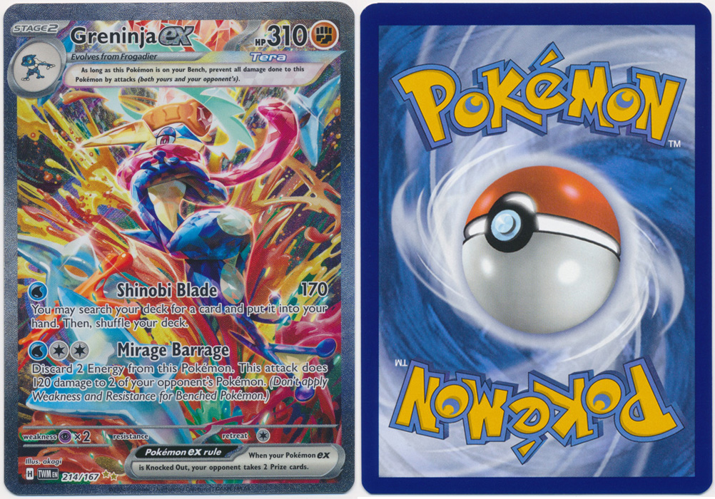 Unique image for Greninja ex (Alt Full Art) - 214/167