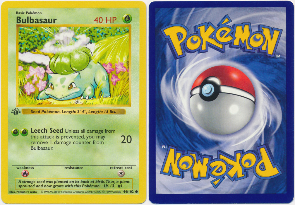 Unique image for Bulbasaur - 44/102